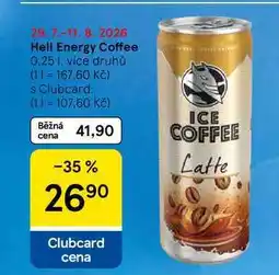 Tesco Hell Energy Coffee, 0.25 l, více druhů nabídka