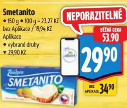 Albert Smetanito nabídka