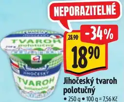 Albert Madeta Jihočeský tvaroh polotučný nabídka