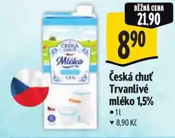 Albert Česká chuť Trvanlivé mléko 1,5% nabídka