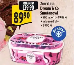 Albert Zmrzlina Dream & Co Smetanová nabídka