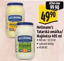Albert Hellmann's Tatarská omáčka/ Majónéza nabídka