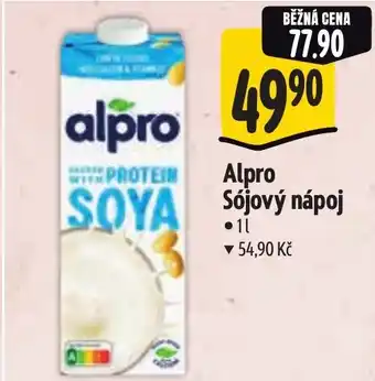 Albert Alpro Sójový nápoj nabídka