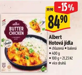 Albert Albert Hotová jídla nabídka