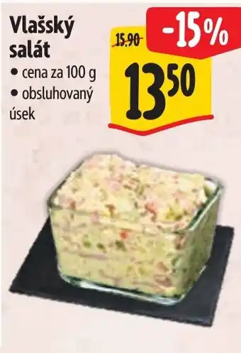 Albert Vlašský salát nabídka