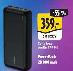 Albert PowerBank 20 000 mAh nabídka