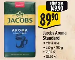 Albert Jacobs Aroma Standard nabídka
