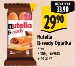 Albert Nutella B-ready Oplatka nabídka