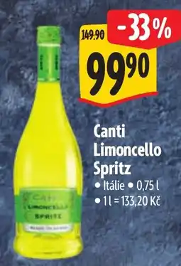 Albert Canti Limoncello Spritz nabídka