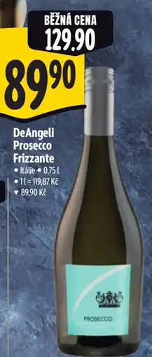 Albert DeAngeli Prosecco Frizzante nabídka