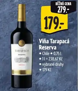 Albert Viña Tarapacá Reserva nabídka