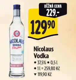 Albert Nicolaus Vodka nabídka
