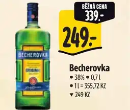 Albert Becherovka nabídka