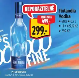 Albert Finlandia Vodka nabídka