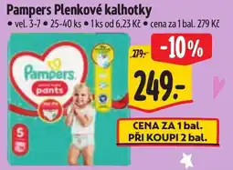 Albert Pampers Plenkové kalhotky nabídka