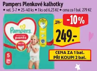 Albert Pampers Plenkové kalhotky nabídka