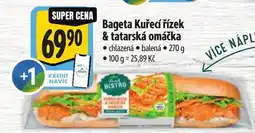 Albert Bageta Kuřecí řízek & tatarská omáčka nabídka