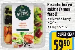 Albert Pikantní kuřecí salát s černou fazolí nabídka