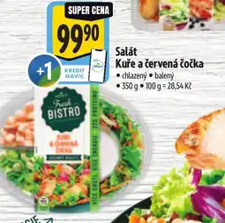 Albert Salát Kuře a červená čočka nabídka