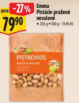 Albert Emma Pistácie pražené nesolené nabídka