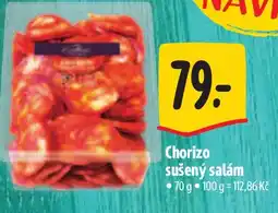 Albert Chorizo sušený salám nabídka