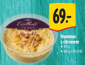 Albert Hummus s citronem nabídka