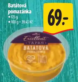 Albert Batátová pomazánka nabídka