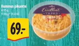 Albert Hummus pikantní nabídka