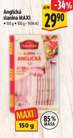 Albert Anglická slanina MAXI nabídka