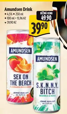 Albert Amundsen Drink nabídka