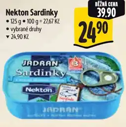 Albert Nekton Sardinky nabídka