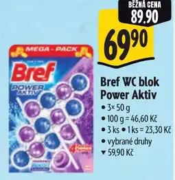 Albert Bref WC blok Power Aktiv nabídka