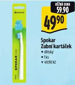 Albert Spokar Zubní kartáček nabídka