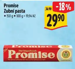 Albert Promise Zubní pasta nabídka