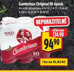 Albert Gambrinus Original 10 nabídka