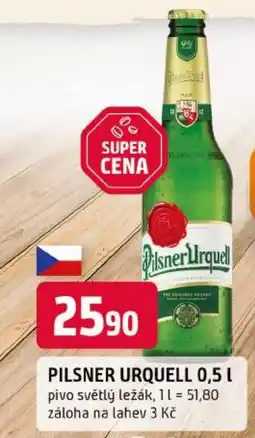 Trefa Pilsner urquell nabídka