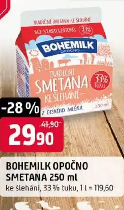 Trefa Bohemilk opočno smetana nabídka