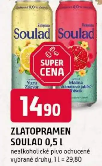 Zlatopramen soulad
