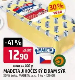 Trefa Madeta jihočeský eidam sýr nabídka