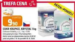 Trefa Cukr krupice, krystal nabídka