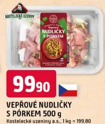 Trefa Vepřové nudličky s pórkem nabídka