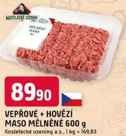 Trefa Vepřové + hovězí maso mělněné nabídka