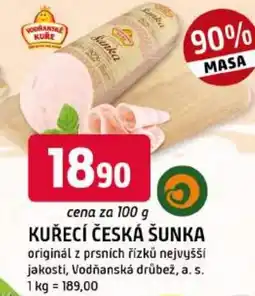 Trefa Kuřecí česká šunka nabídka