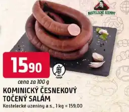 Trefa Kominický česnekový točený salám nabídka
