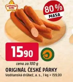 Trefa Originál české párky nabídka