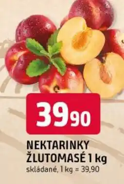 Trefa Nektarinky žlutomasė nabídka