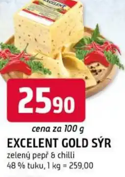 Trefa Excelent gold sýr zelený pepř & chilli nabídka