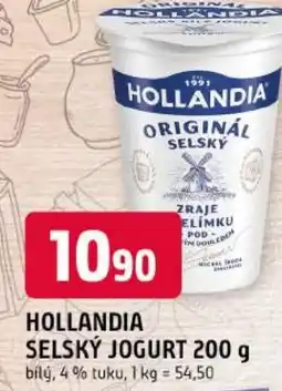 Trefa Hollandia selský jogurt nabídka
