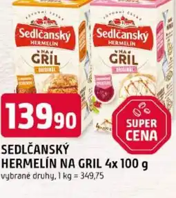 Trefa Sedlčanský hermelín na gril nabídka