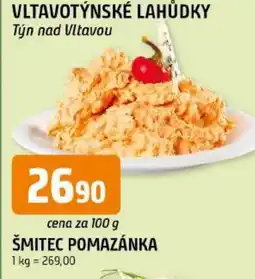 Trefa Šmitec pomazánka nabídka